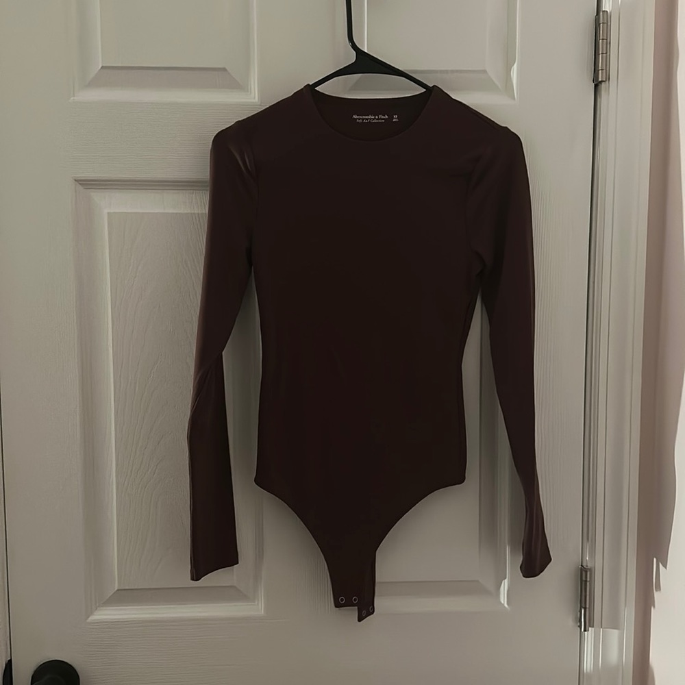Abercrombie & Fitch | Brown long sleeved Bodysuit